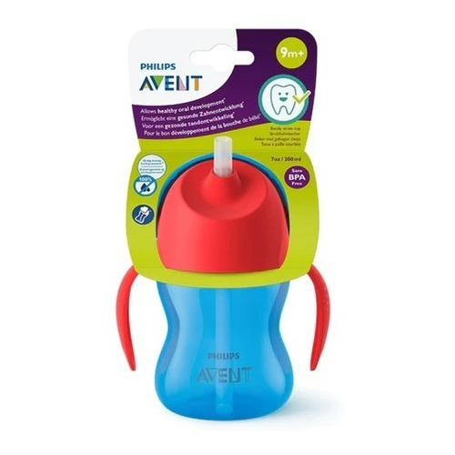 Vaso Con Pitillo Philips Avent 7 Oz / 200ml