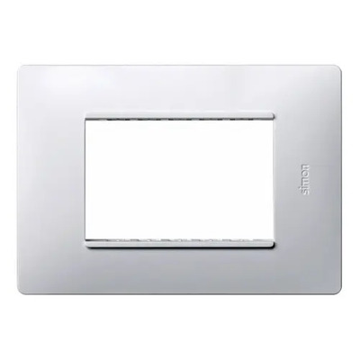 Placa 3 Modulos Chasis Blanco 2600613-030 Simon | Meses sin interés