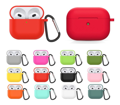 Capa Case Capinha Silicone Para AirPods 3 Proteção Protege