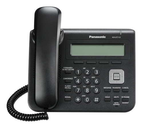 Telefono Ip Panasonic Kx-ut113, Ut-113x, Centrales Ip