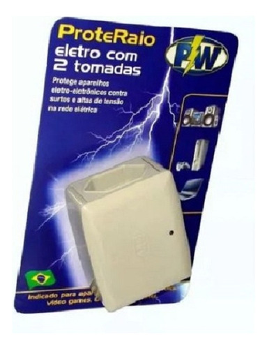 Protetor Contra Raio Bivolt 2 Tom 20a 