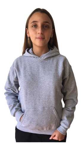 Buzo Hoodie Con Capota En Algodón Para Mujer