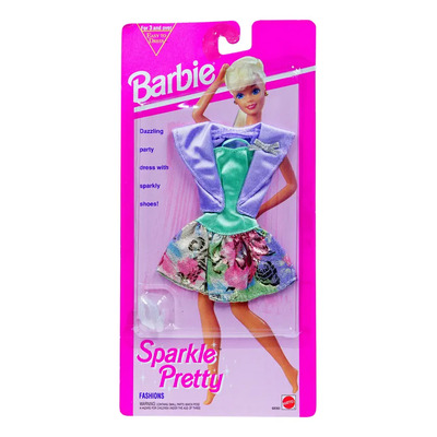Barbie Easy To Dress Sparkle Pretty Green Fashion 1993 | Envío gratis