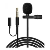 Microfono Condensador Lavalier Solapa Para Celular