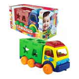 Carrinho Caminhão Monta Desmonta Educativo Baby Didático