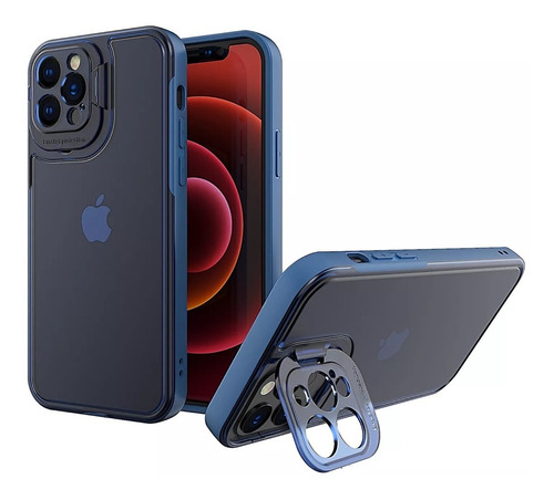 Estuche Con Protector Camara Para iPhone 12 Pro Max/12pro/12