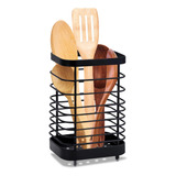 Hmieprs Soporte Para Utensilios De Cocina, Escurridor De Cu.