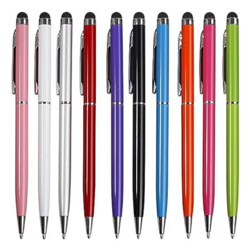 Lapiz Pasta Touch Stylus iPad Tablet Celular X 6 Unidades