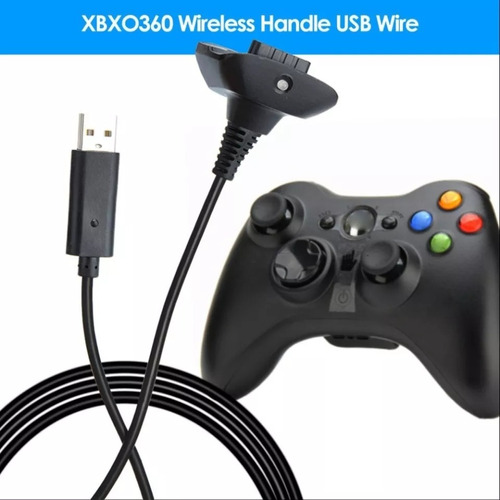 Cable De Carga Compatible Con Control Xbox 360
