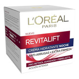 Loreal Crema De Noche Anti-arrugas+firmeza Revitalift 50 Ml. Tipo De Piel Normal