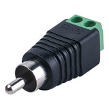 Adaptador Rca Macho Para Audio Y Camaras Jrr591