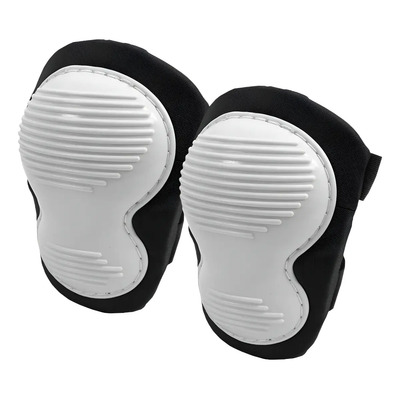 Rodillera De Trabajo Acojinada Antiderrapante 3pares Negro M/l