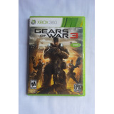Gears Of War 3 Xbox 360 Físico Usado