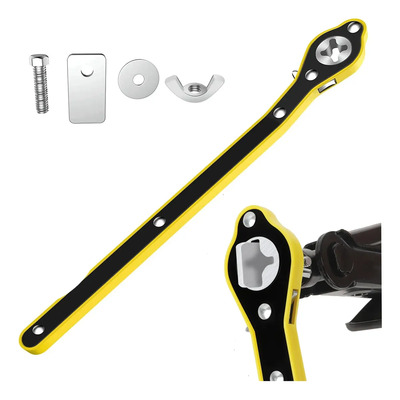 Llave de Carraca para Gato de Tijera Automotriz 2000kg 34cm, Mango Ergonómico Ahorro de Esfuerzo, Herramienta de Reparación para Cambio de Neumáticos, Apt para Coches, SUV y Motos(No incluye gato) | MercadoLibre