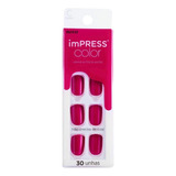 Unhas Autocolantes Kiss Ny Impress Orchid Festival Imc31b