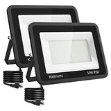 Proyectores Led Kelinvmi Para Exteriores, 50 W, Luz De Segur