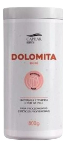 Dolomita Em Pó Clareadora Estética Corporal - 800g