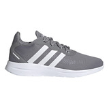 Tenis Lifestyle adidas Lite Racer Rbn - Gris-blanco