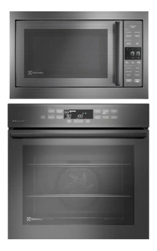 Kit Forno De Embutir Elétrico 80l + Micro-ondas Electrolux