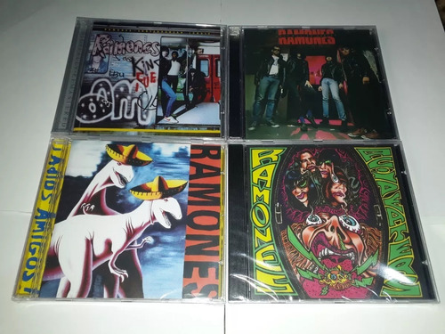 Ramones Subterranean Halfway To Sanity Adios Acid Eaters 4cd