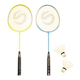 Kit Badminton Sixzero Turqueza Amarillo Junior Sgc Deportes