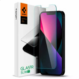 Vidrio Templado Spigen Para iPhone XR 11 12 13 14 Pro Max