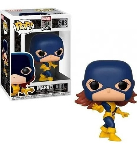 Figura Funko Pop Marver 80 Years Marvel Girl 503 Original