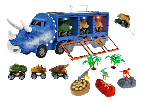 Camión De Juguetes De Dinosaurios Para Niños, Regalo, Caja D