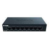 Conmutador Ethernet D-link, 8 Puertos De Sobremesa No Gestio