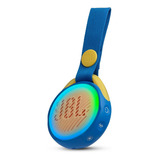Parlante Jbl Jr Pop Portátil Con Bluetooth Cool Blue 110v/220v 