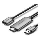 Cable Adaptador Av Digital Usb A Hdmi P/ Tv Full Hd / Ugreen