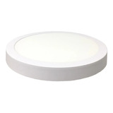 Plafon Led 24w Redondo Para Aplicar Luz Fria 6500k Idoler