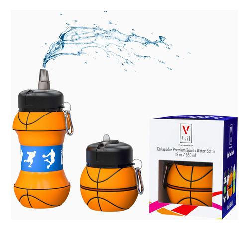 V V&i Pro Innovation Botella De Agua Deportiva Para Niños,.