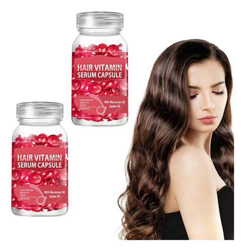 2×cápsula Vitamínica Sevich Smooth Silky Hair Quer Complex D