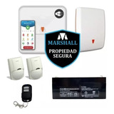 Kit Alarma Domiciliaria Marshall Ip Wifi Internet Completa!