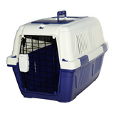 Jaula Transportadora Kennel Perro Gato 63x41x40cm 1370