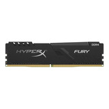 Memória Ram Fury Ddr4 Color Preto  8gb 