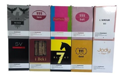 Kit 5 Perfumes Para Revenda Promoção Os Mais Vendido Atacado