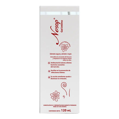 Gel Íntimo para mujer tubo de 120ml Nosop | Envío gratis