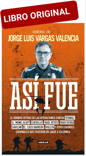 Así Fue - Jorge Luis Vargas ( Libro Nuevo Y Original )