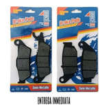 Pastillas Delanteras Y Traseras Suzuki Gixxer 150