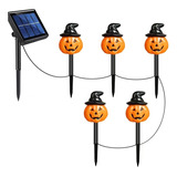 2juego Halloween Luces De Calabazas Decorativa Para Jardin