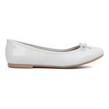 Zapatos Vestir Valerina Mujer Blanco Caramel 1211 Gnv®