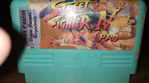 Cartucho Juego Street Fighter 4 Pro Family Game