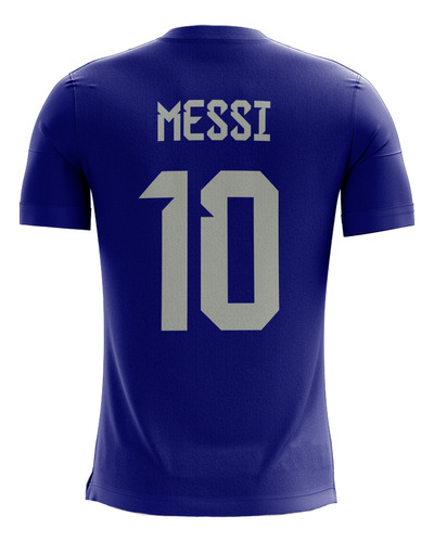 Camiseta Messi Argentina Campeon Mundial Solo Niño Talle 6