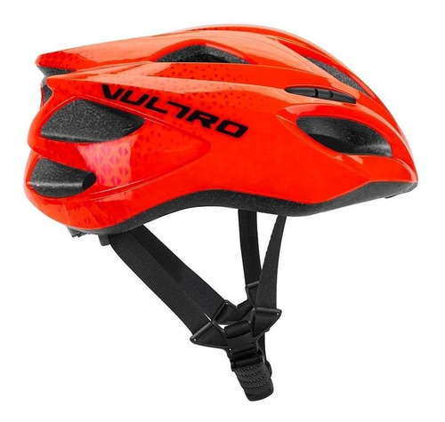 Capacete Ciclismo Vultro Rock Cor Vermelho Tamanho 55-58cm