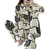 Pijama De Vaca, Bonito, Simple Y Bonito, Ropa Para El Hogar