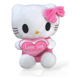 Peluche Hello Kitty Corazón Rosa 
