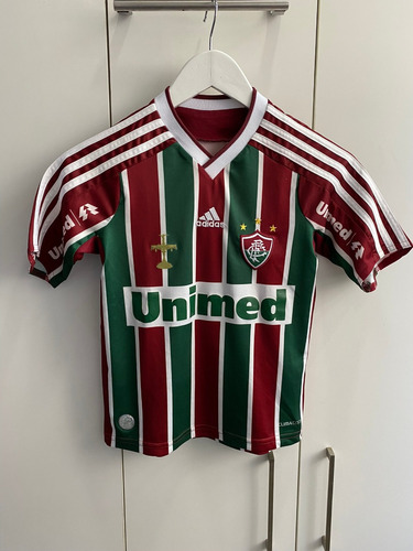 Camisa Fluminense adidas Infantil Retro 2009 Tam 8a 