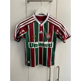 Camisa Fluminense adidas Infantil Retro 2009 Tam 8a 